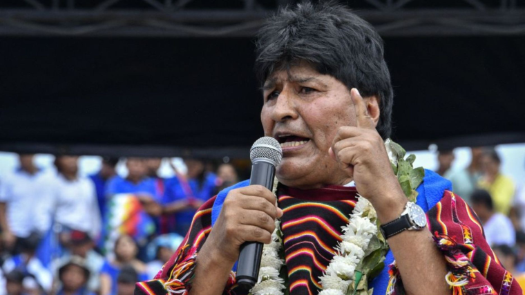 Evo Morales aseguró que si es capturado habrá un levantamiento indígena y militar