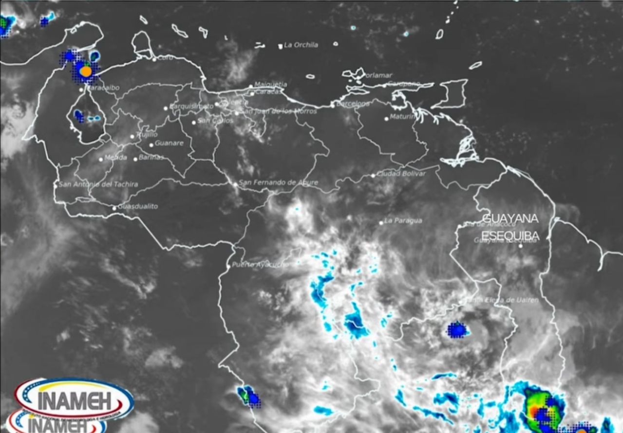 Inameh prevé lluvias, lloviznas, chubascos y nubosidad parcial en buena parte del país este #1Oct