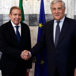 Edmundo González Urutia y Antonio Tajani- Foto Cortesía X (@EdmundoGU)