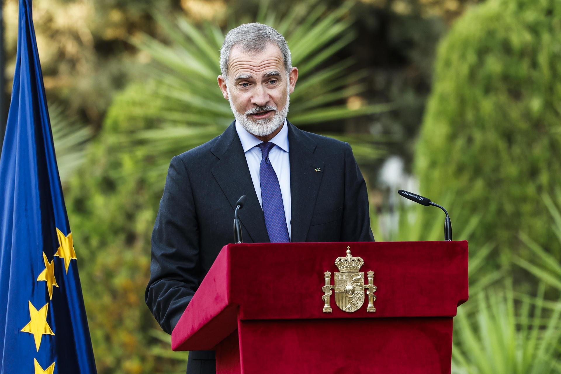 El rey Felipe VI instó desde Jordania a acabar cuanto antes el conflicto en Oriente Medio