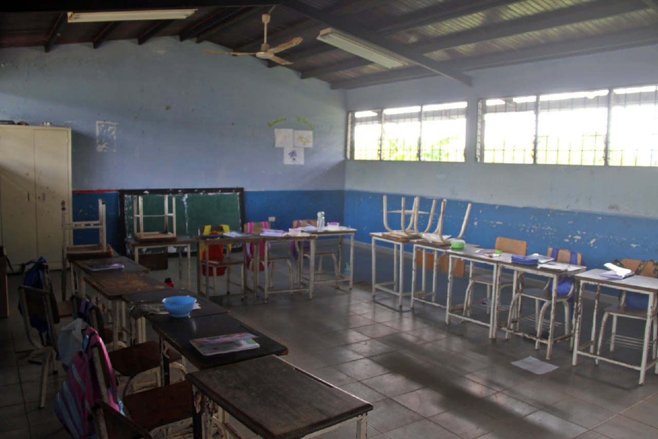 While Chavismo “brings forward” Christmas in Venezuela, schools in Maturín remain in ruins