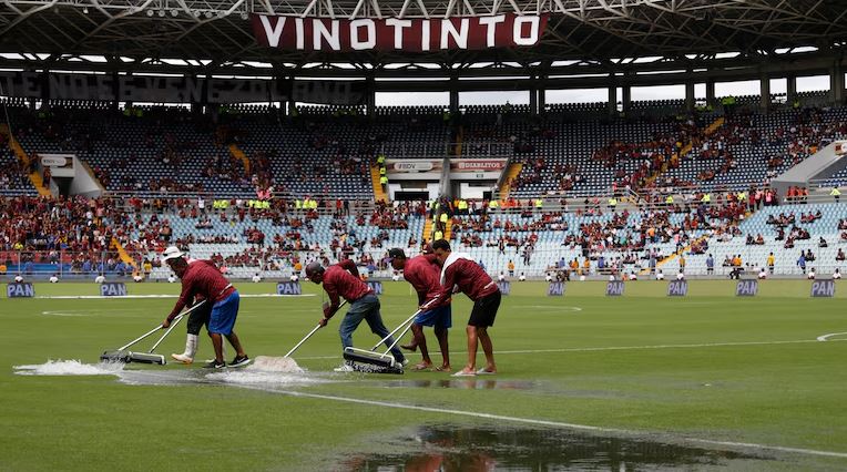 Partido de la Vinotinto contra Argentina en Maturín fue demorado por este motivo (Videos)