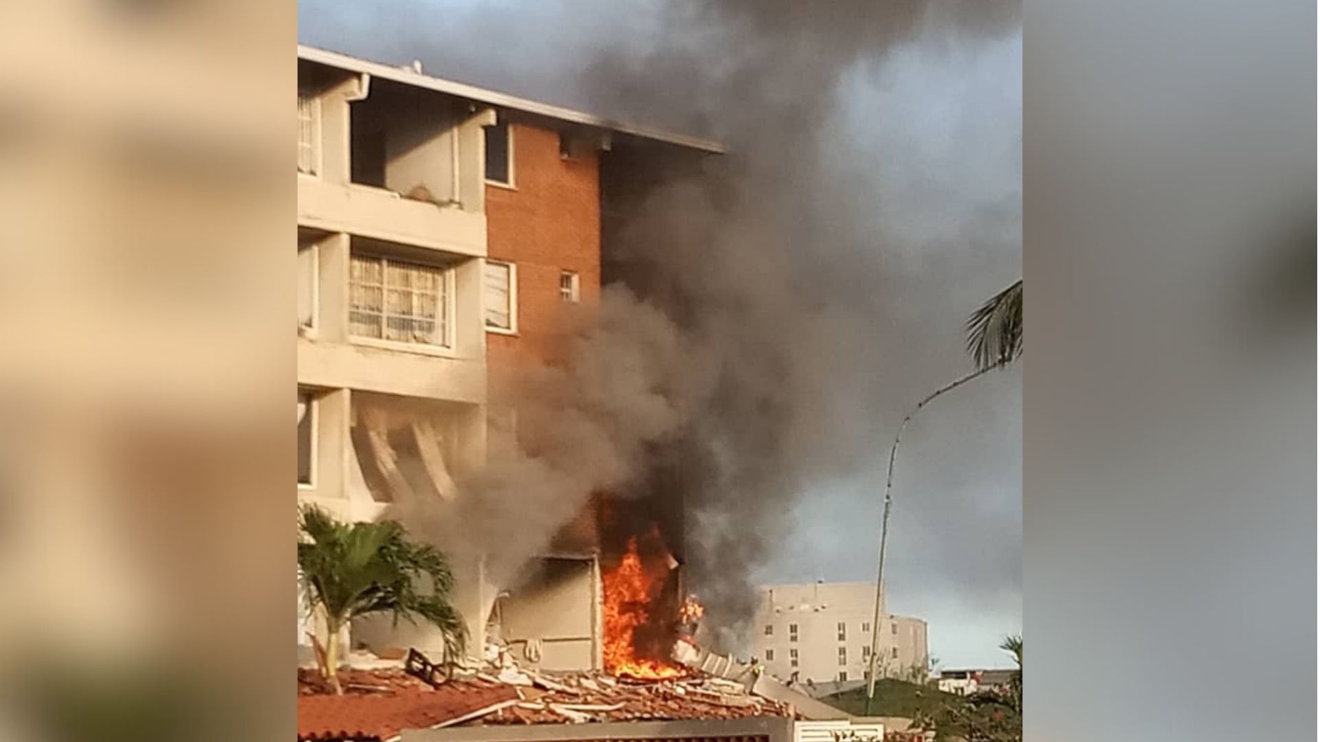 Reportan explosión en conjunto residencial La Estancia en Barcelona, estado Anzoátegui este #28Oct