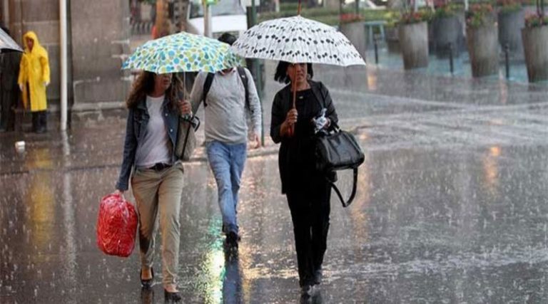 Inameh prevé lluvias y chubascos en gran parte del país este #16Oct