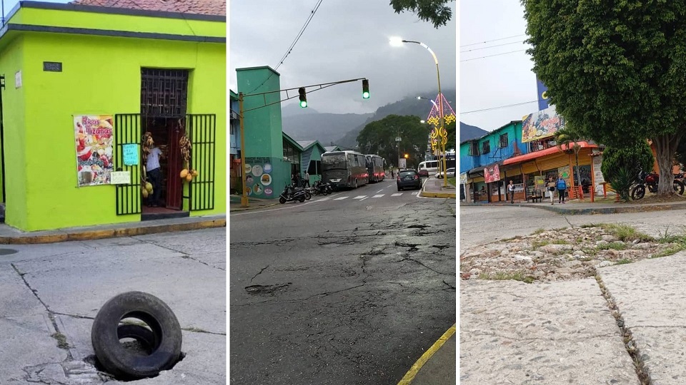 Calles y avenidas de Mérida están en completo abandono por la desidia del chavismo