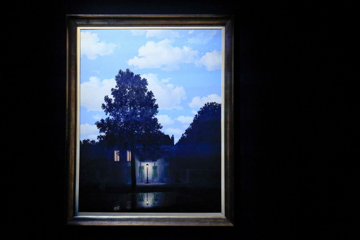 Subastaron pintura de René Magritte por una cifra récord en Nueva York