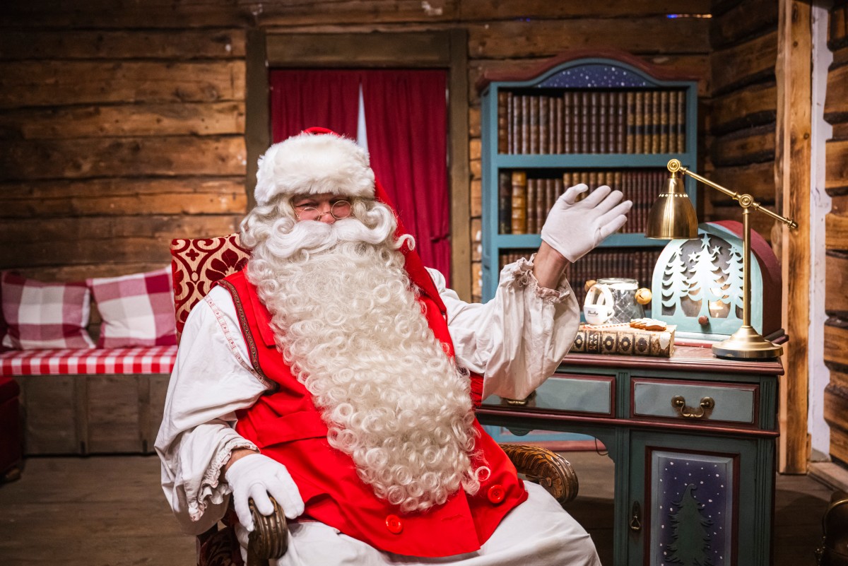 Papá Noel anhela la nieve en un Ártico cada vez más cálido