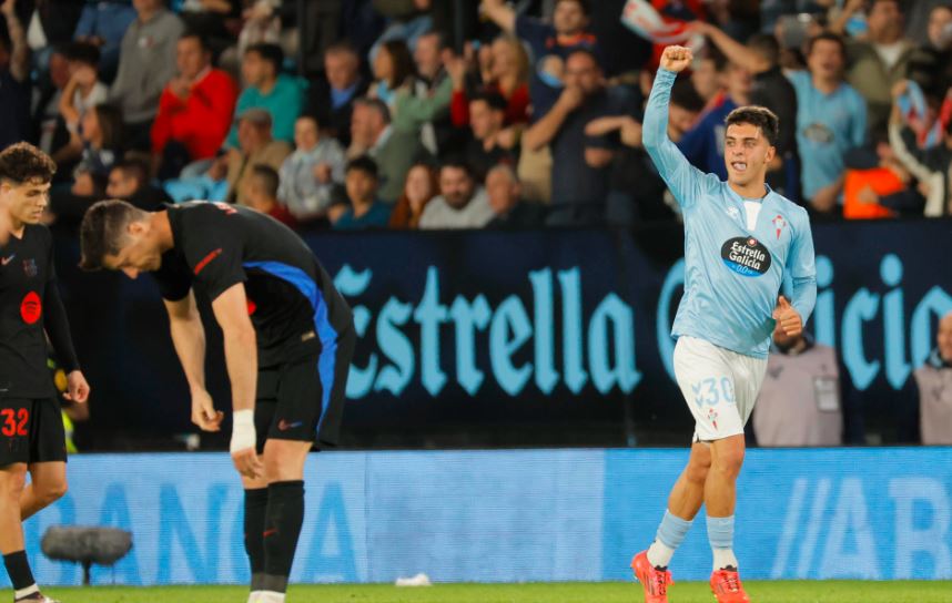 El Celta logró un emocionante empate tras una épica remontada contra Barcelona en LaLiga