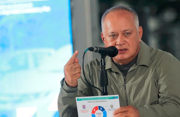 Según Diosdado Cabello, una guerra civil afectará a EEUU tras las elecciones