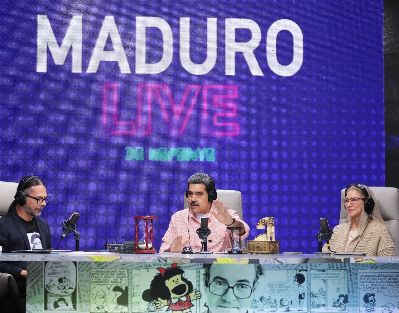 Maduro acusó sin pruebas a María Corina Machado y los comanditos de activar retos virales para “sabotear” el año escolar