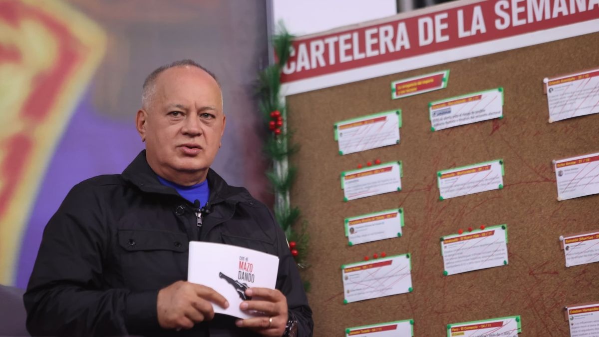 Diosdado Cabello alertó que usan su nombre y el de otros funcionarios chavistas para delitos: “Hay más de uno preso”