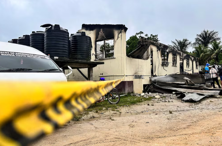 Murió una madre con cuatro de sus hijos menores de edad en un incendio en Guyana