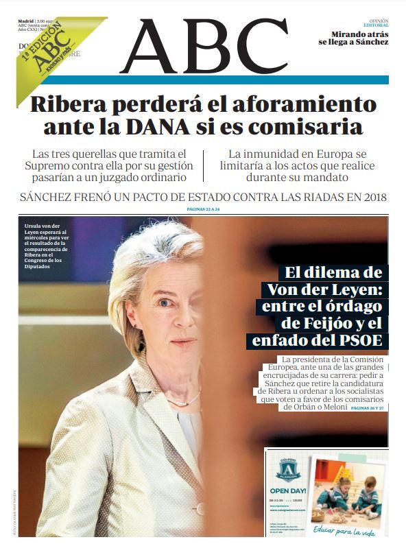 Portadas de la prensa internacional de este domingo 17 de noviembre de 2024