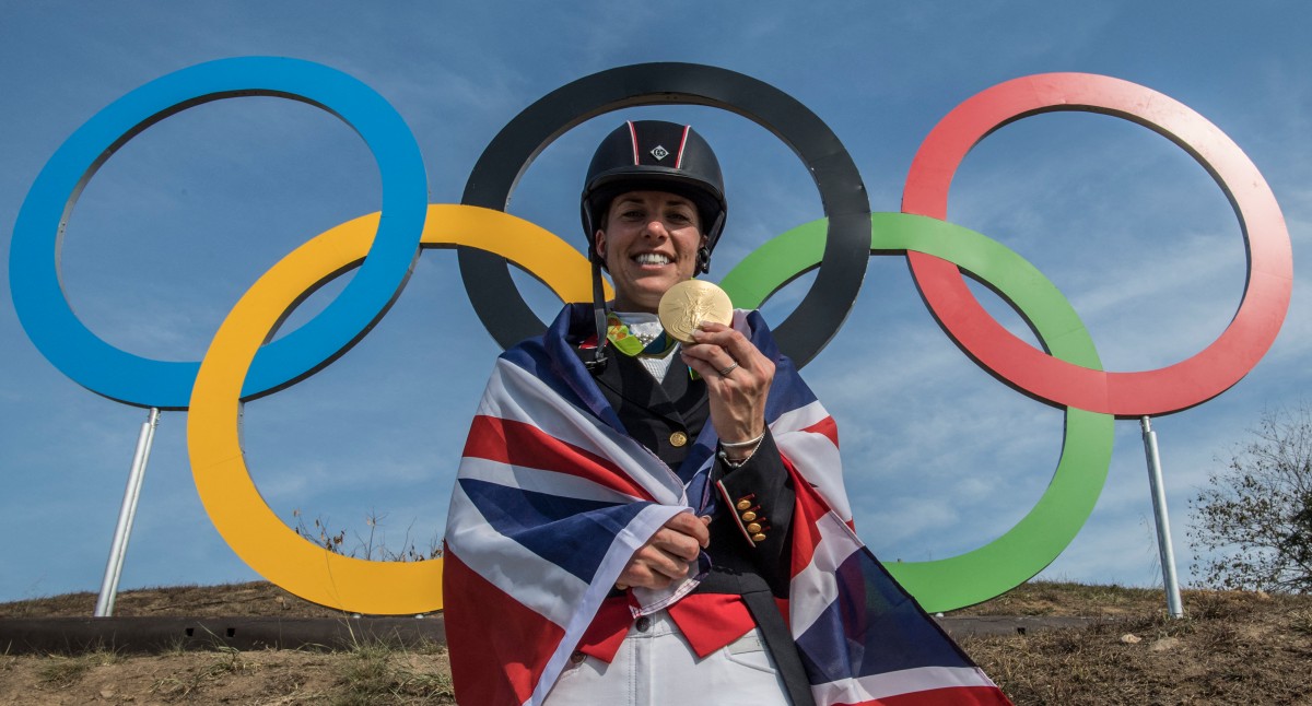 Medallista olímpica fue suspendida por maltratar excesivamente a un caballo