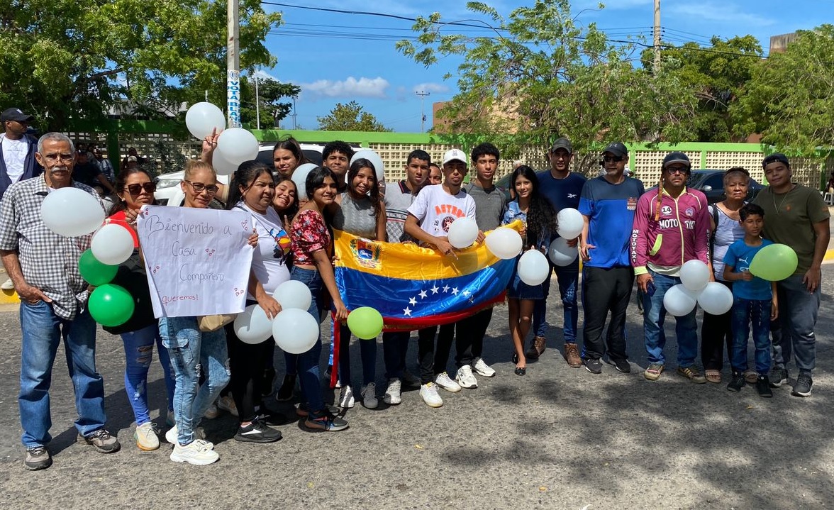 Seven venezuelan teenagers detained after the post-election widespread protests were released in Cumaná