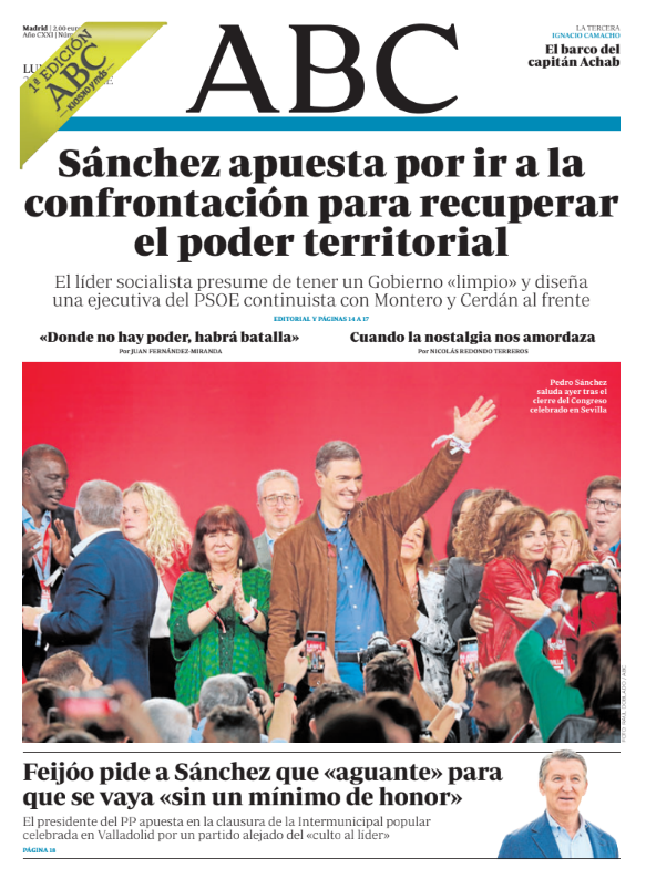 Portadas de la prensa internacional de este lunes 2 de diciembre de 2024