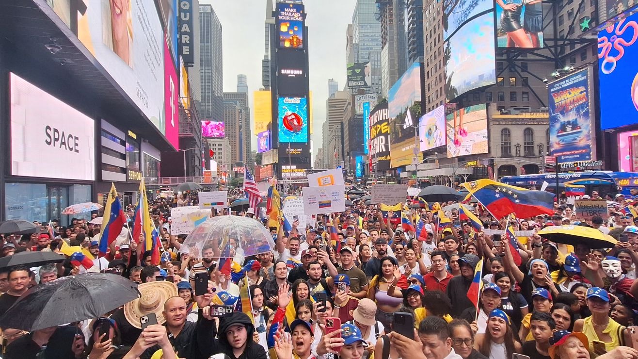 Diáspora venezolana en Nueva York llama a concentrarse en Manhattan este #9Ene