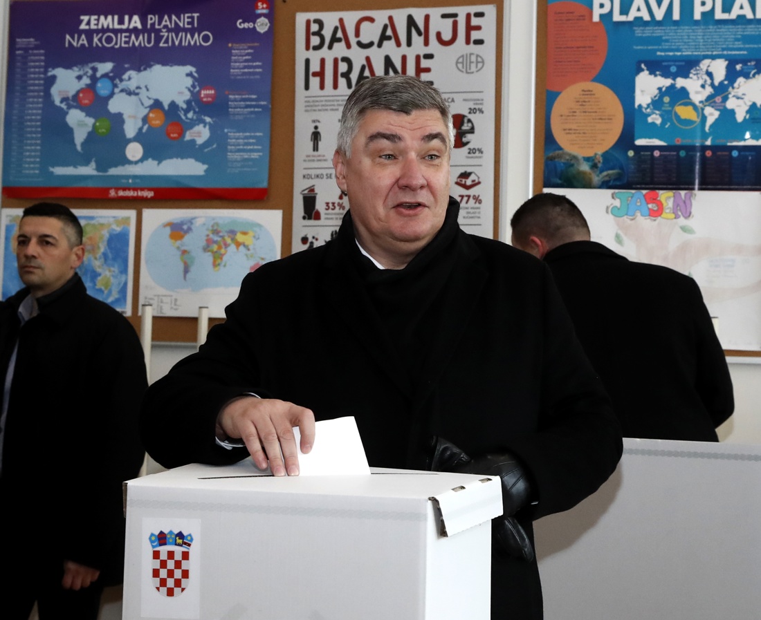 Presidente de Croacia se encamina a ganar las elecciones, según sondeos