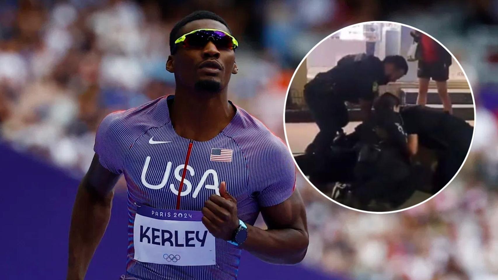 Medallista olímpico sufrió brutal paliza policial en Miami: fue reducido con un táser y detenido (VIDEO)