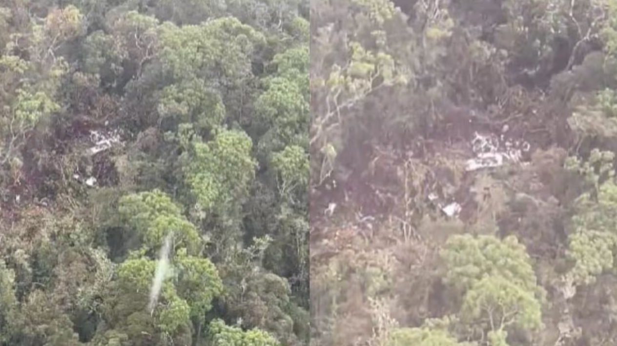 No hallaron sobrevivientes en avioneta siniestrada en Colombia que tenía 10 pasajeros a bordo