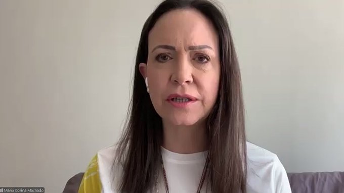 María Corina Machado lamentó decisión de Petro de enviar representante a supuesta investidura de Maduro (Video)