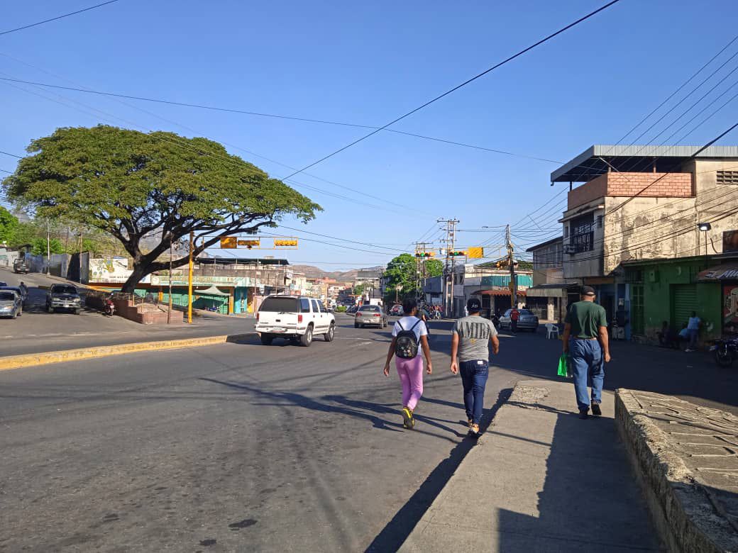 Poca afluencia de personas se observó en capital de Guárico este #10Ene