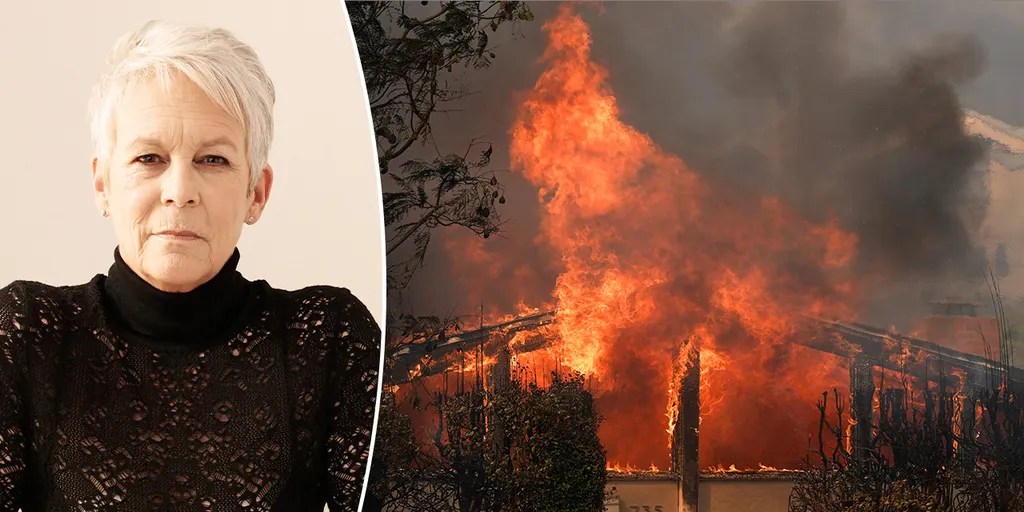 Jamie Lee Curtis dona un millón de dólares para contener los incendios en Los Ángeles